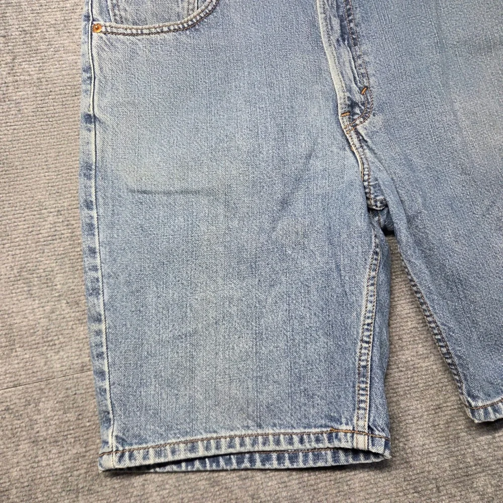 Levis 505 Regular Fit Denim Shorts Mens 36 Blue Medium Wash Cotton 505-0275